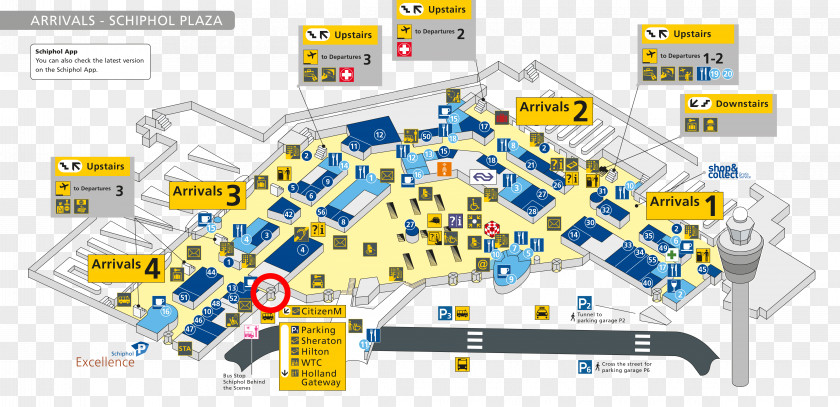 Map Amsterdam Airport Schiphol Centraal Railway Station Terminal PNG