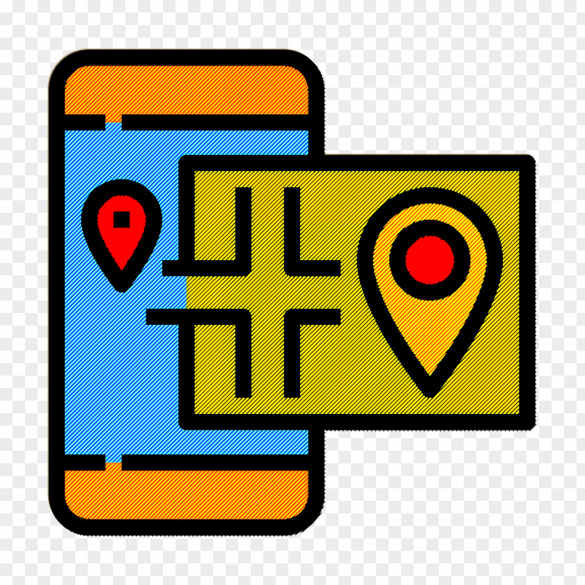 Maps And Location Icon Smartphone Navigation PNG