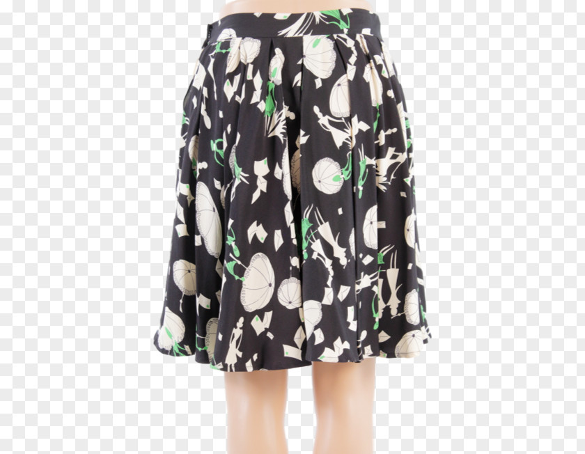 Mini Skirt Waist Dress Pattern PNG