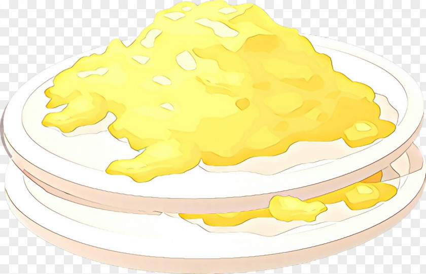 Yellow Food Dish Cuisine Cream PNG