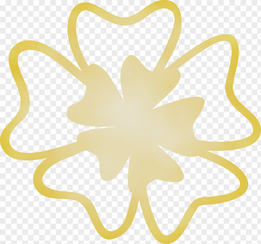 Yellow Symmetry Line Science Biology PNG