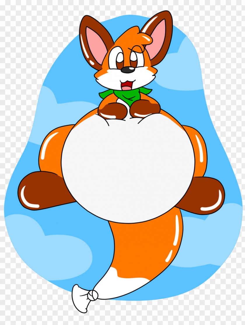 Balloon Red Fox Toy Clip Art PNG