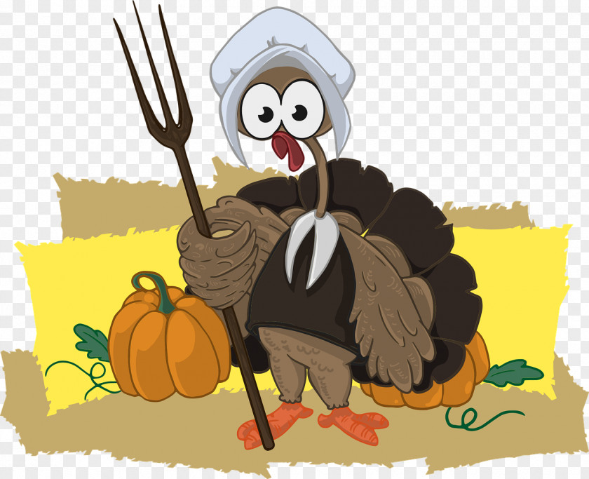 Cartoon Turkey Meat Broad Breasted White Farm Clip Art PNG