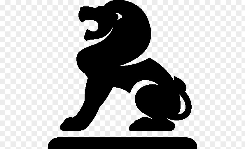 Lion Sculpture Statue PNG