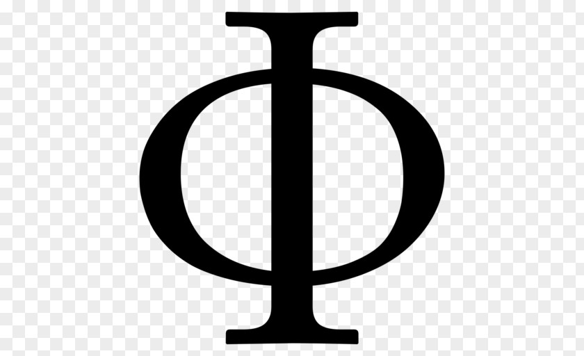 Phi Greek Alphabet Letter Case PNG
