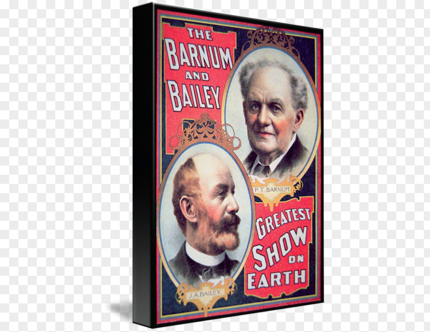 Poster Clown P. T. Barnum James Anthony Bailey The Greatest Show On Earth Ringling Bros. And & Circus PNG