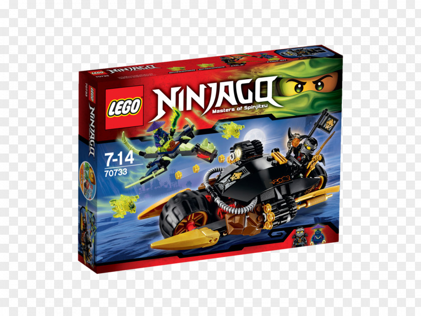 Toy LEGO 70733 NINJAGO Blaster Bike Lego Ninjago 70730 Chain Cycle Ambush PNG