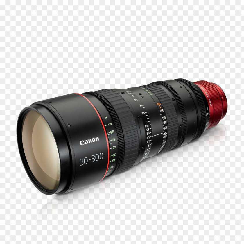 30-300 Canon EF Lens Mount 300mm Zoom Cinematography PNG
