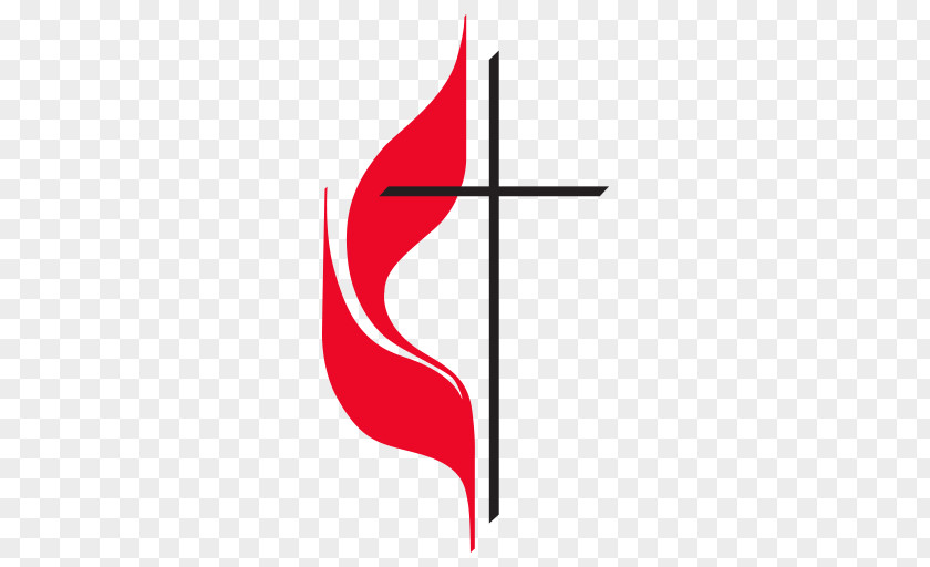 Church Brecon United Methodist Cross And Flame Asbury PNG