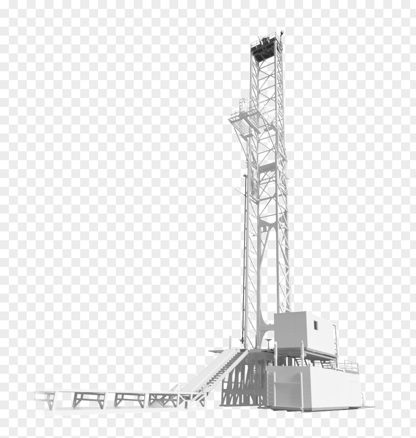 Drilling Platform Rig Oil Top Drive Business PNG