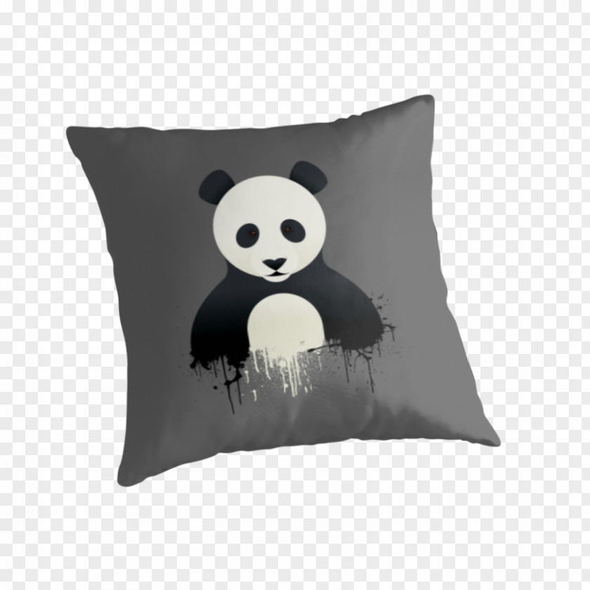 Pillow Throw Pillows Cushion Snout Black M PNG