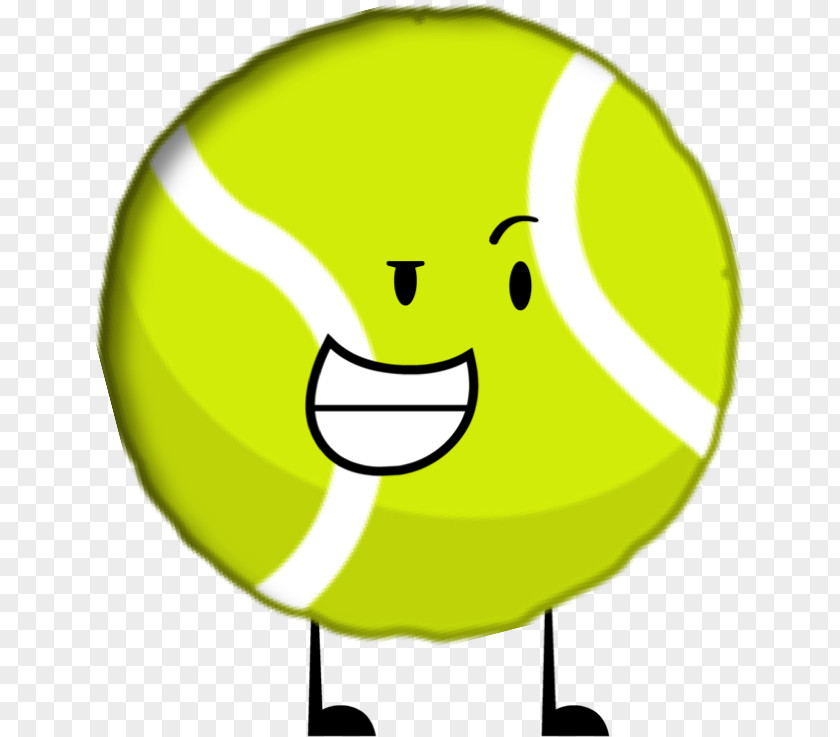 Pleased Happy Tennis Ball PNG
