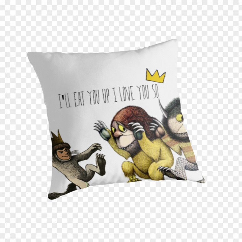 Where The Wild Things Are Throw Pillows Cushion Mostri Selvaggi In Mostra. Cinquant'anni Con Le Creature Di Maurice Sendak PNG