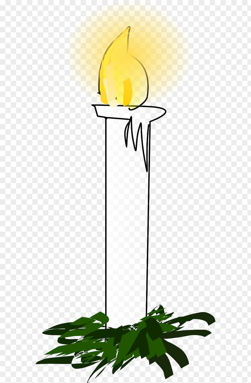 Candle Clip Art Advent Openclipart Wreath PNG