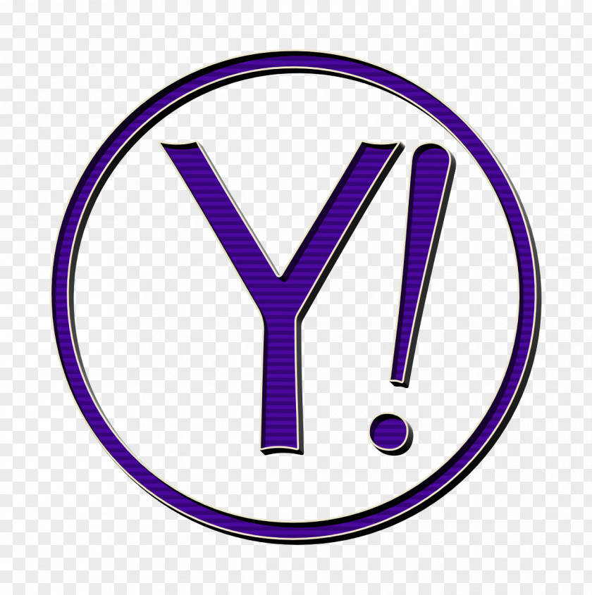 Electric Blue Symbol Yahoo Icon PNG