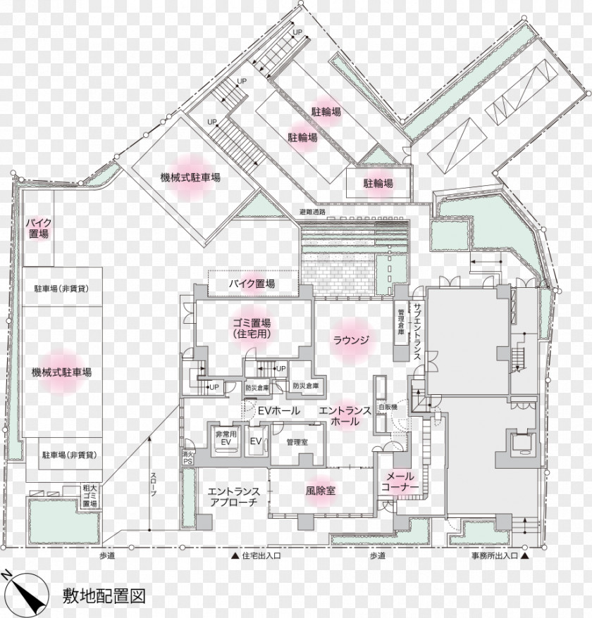 House Floor Plan Urban Design Suburb PNG