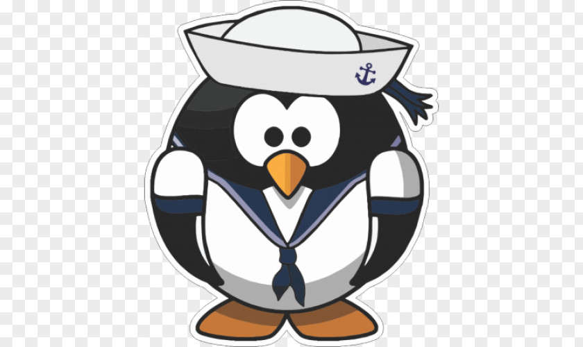 Penguin Sailor Bird Clip Art PNG
