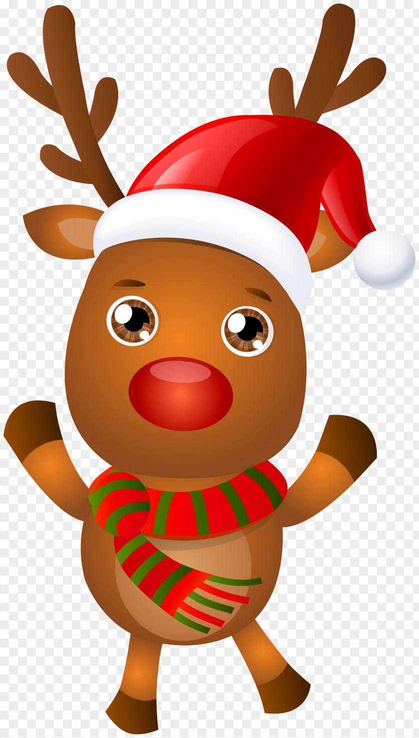 Pexels Poster Rudolph Reindeer Santa Claus Clip Art PNG
