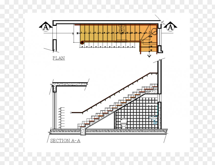 Stairs Plan Bathroom Cabinet Trémie Toilet PNG