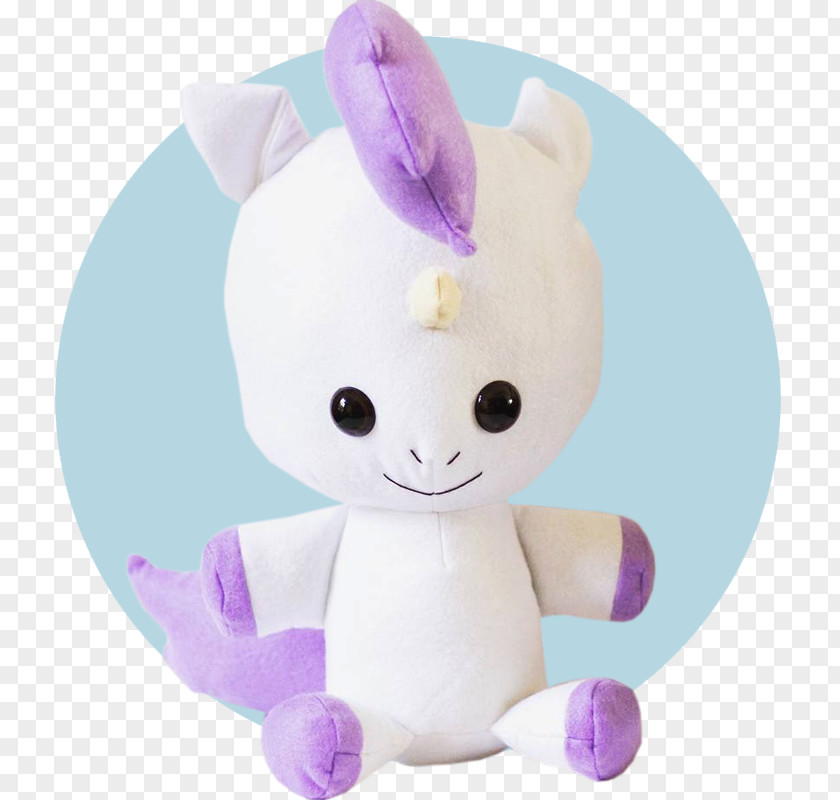 Unicorn Baby Plush Stuffed Animals & Cuddly Toys Textile Figurine PNG