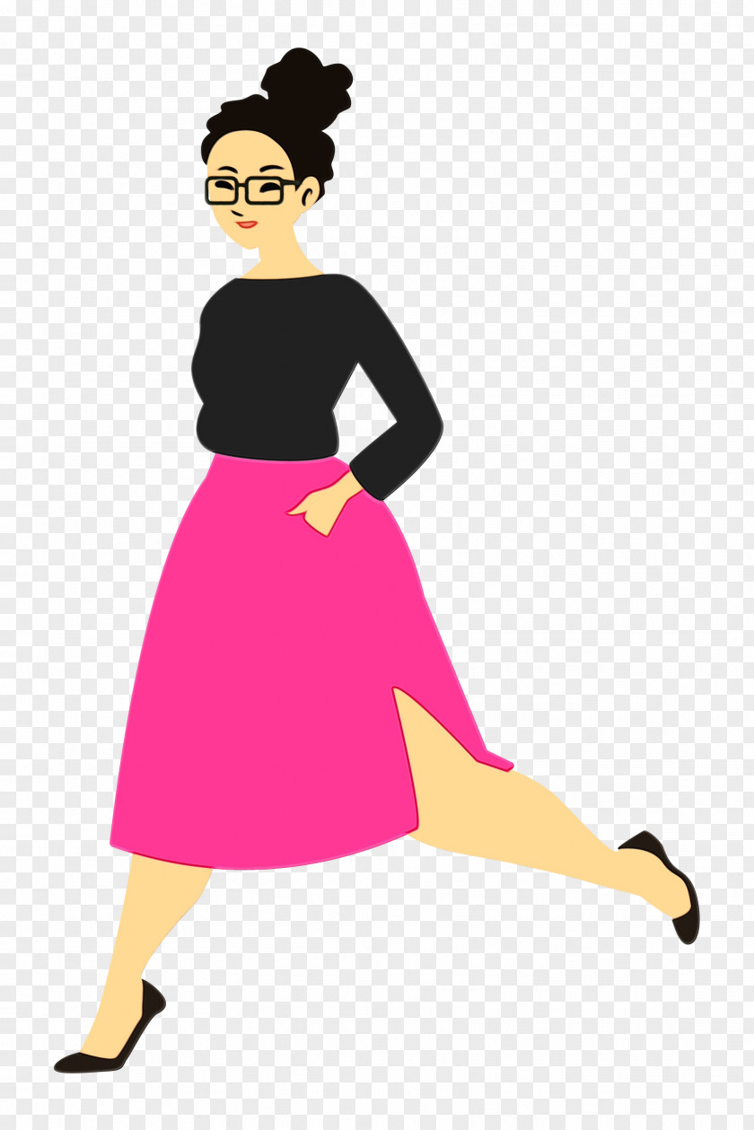 Dress Cartoon Leg Joint PNG