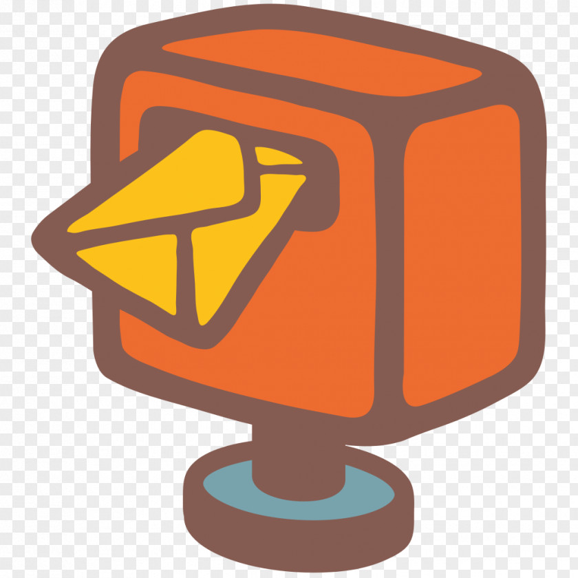 Emoji Post Box Email SMS Text Messaging PNG