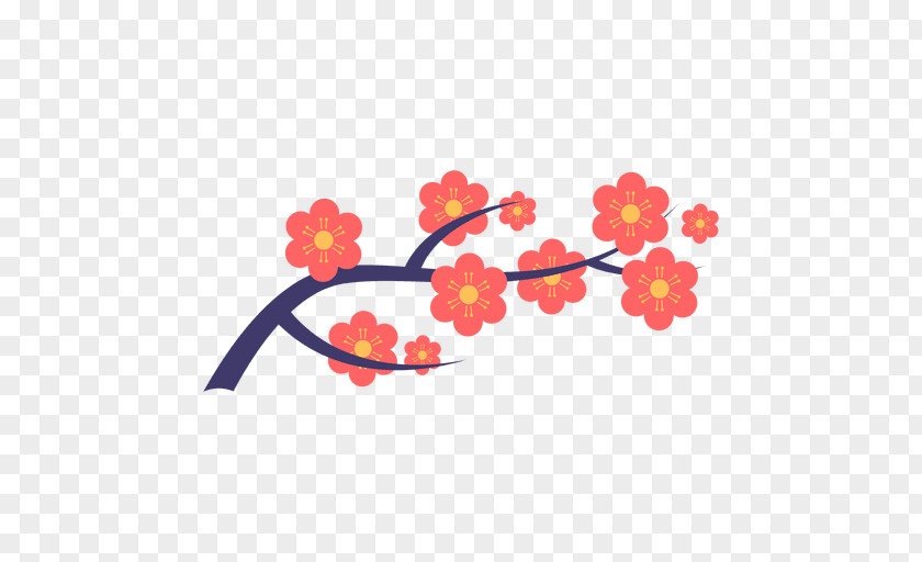 Japan Flower Blossom Clip Art PNG