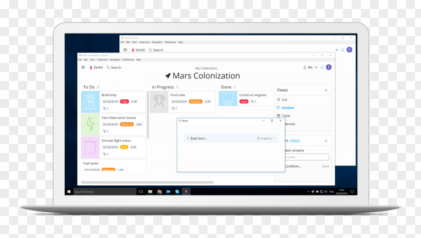 Linux Project Management Software Zenkit Computer Free PNG