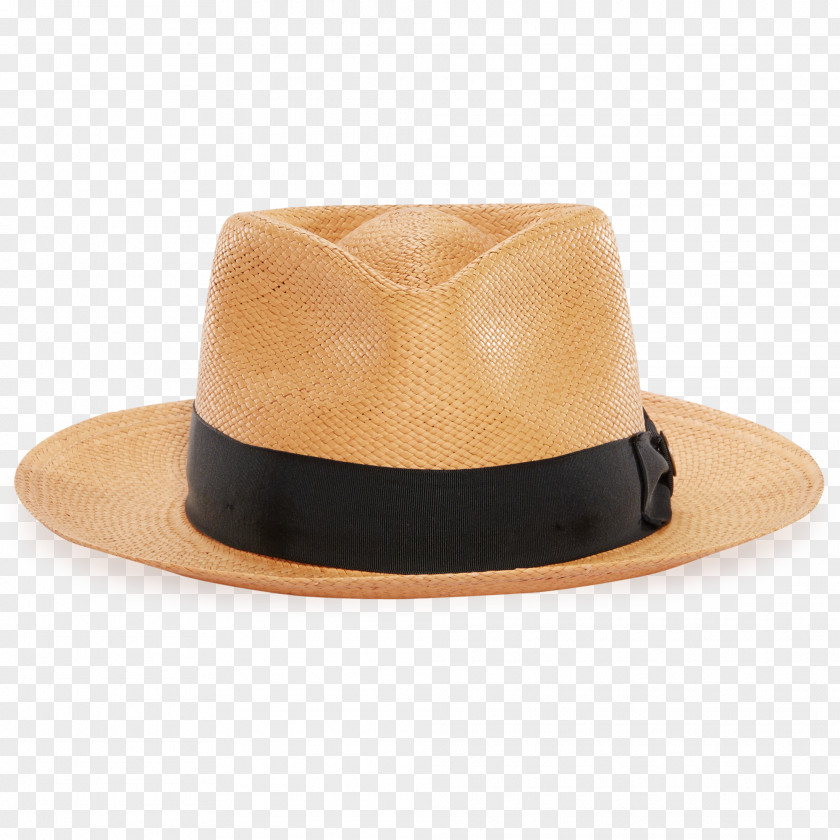 Sew Fedora Trilby Straw Hat Panama PNG