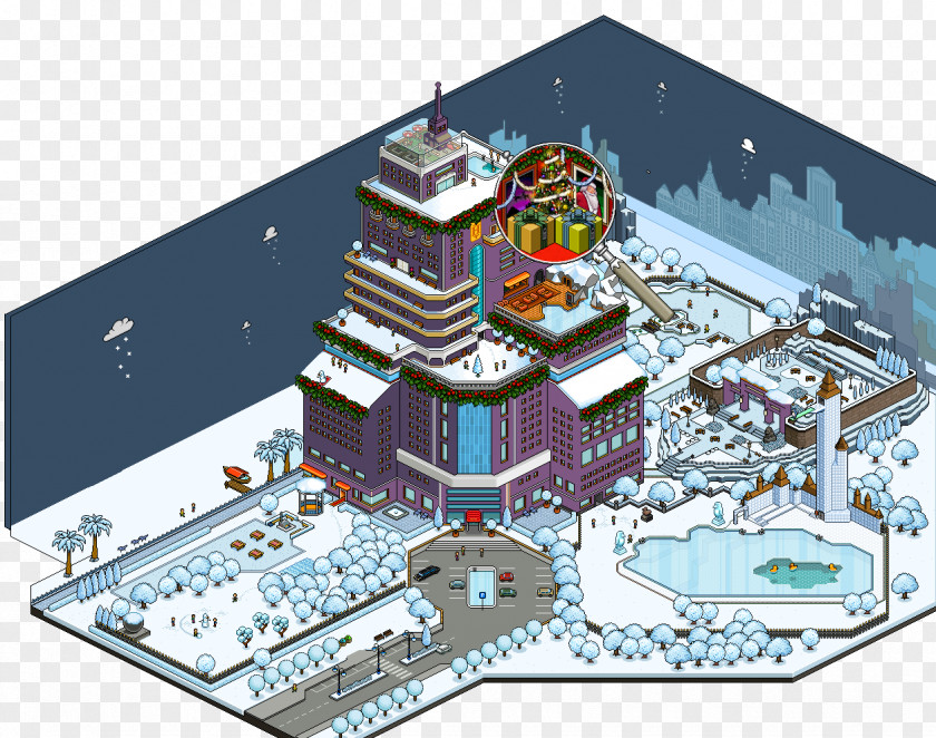 Christmas Habbo Tinsel Massively Multiplayer Online Game Password PNG