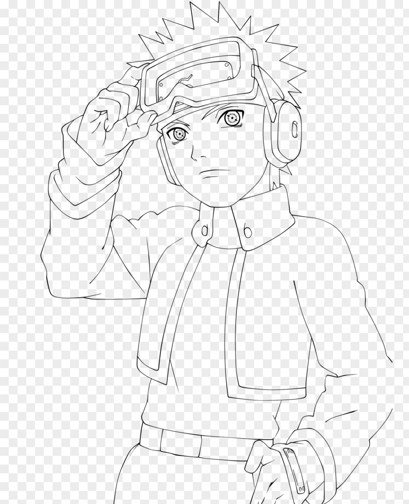 Naruto Uzumaki Obito Uchiha Sasuke Line Art Madara PNG