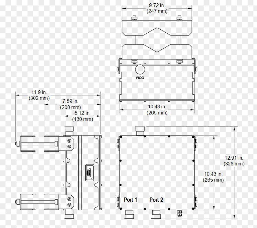 Car Floor Plan Design Technical Drawing PNG