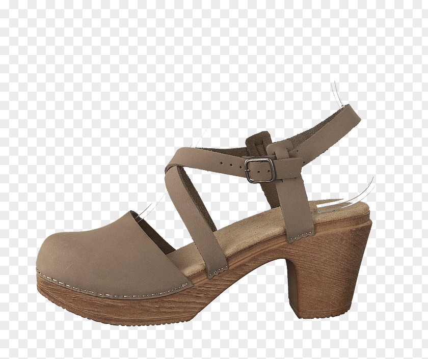 Sandal Shoe Taupe Brown Grey PNG