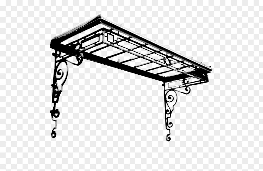 Teja De Alero Window Table Awning Wrought Iron PNG