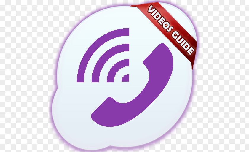 Viber Purple Magenta Logo PNG