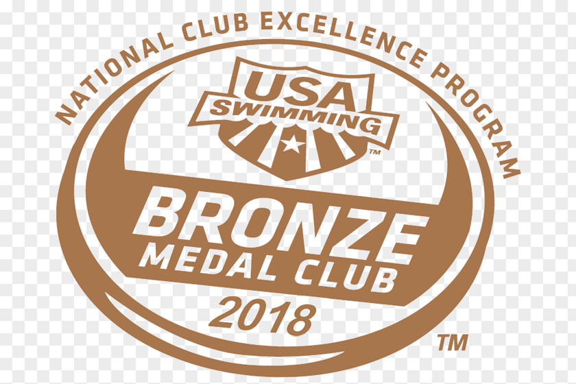 Bronze United States USA Swimming Medal Silver PNG