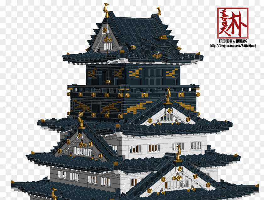 Building Lego Architecture Tenshukaku PNG