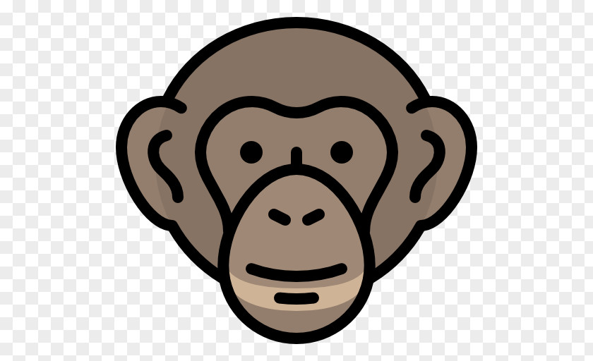 Chimpanzee Primate Clip Art PNG