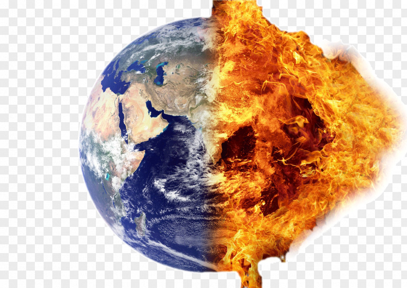 Creative Fire Earth PNG fire earth clipart PNG