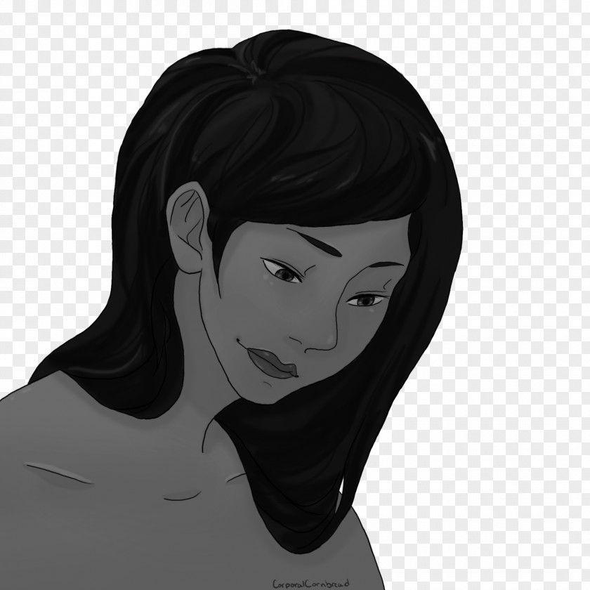 Eye Black Hair Woman Brown PNG