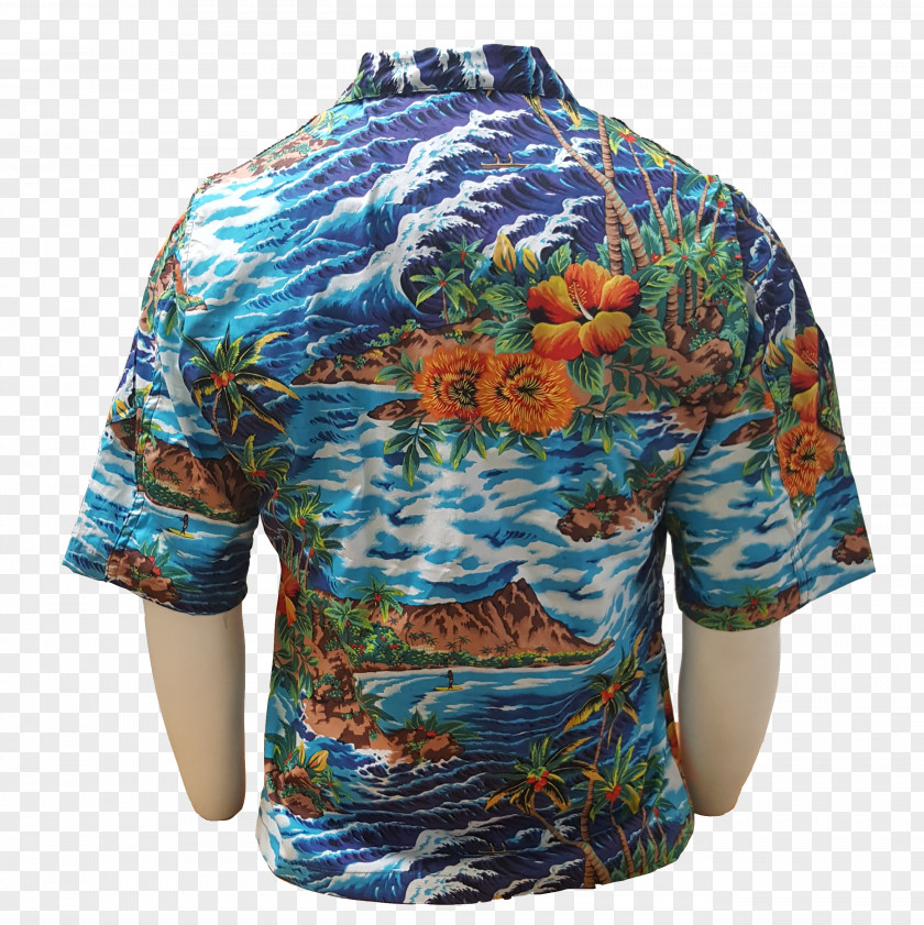 Hawaiian Shirt Aloha Sleeve Oceanside PNG