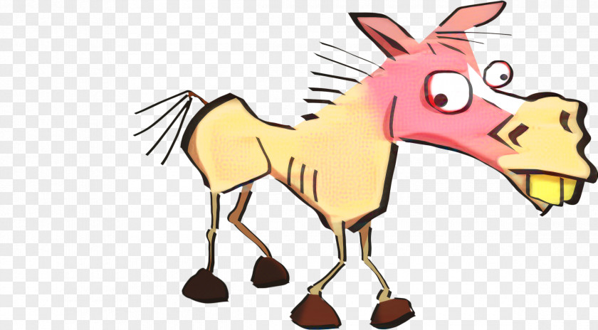 Livestock Colt Unicorn Cartoon PNG