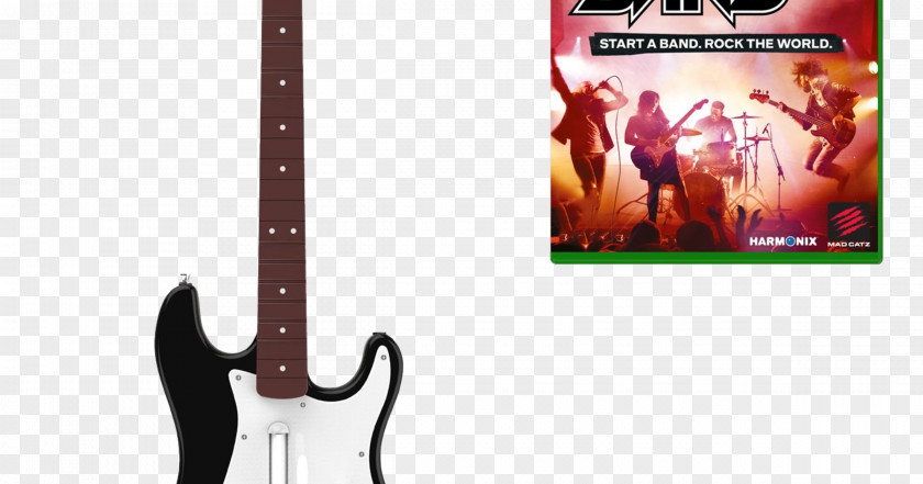 Rock Band 4 PlayStation Fender Stratocaster Guitar Controller PNG
