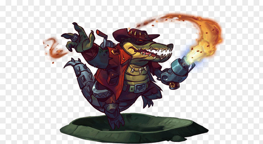 Awesomenauts Xbox 360 One Ronimo Games Crocodile PNG