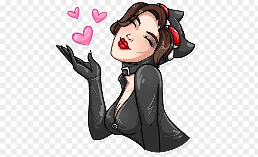 Catwoman Batman Sticker PNG