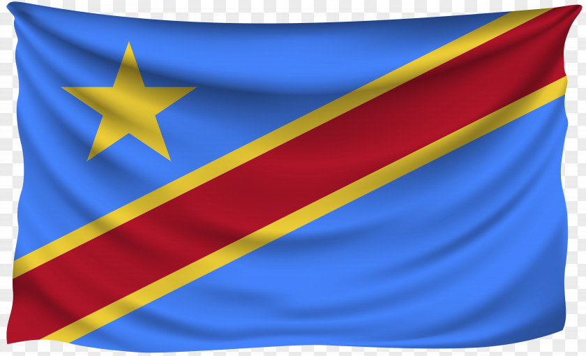 Flag Of The Democratic Republic Congo PNG