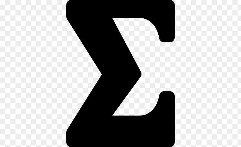 Mathematics Sigma Symbol PNG