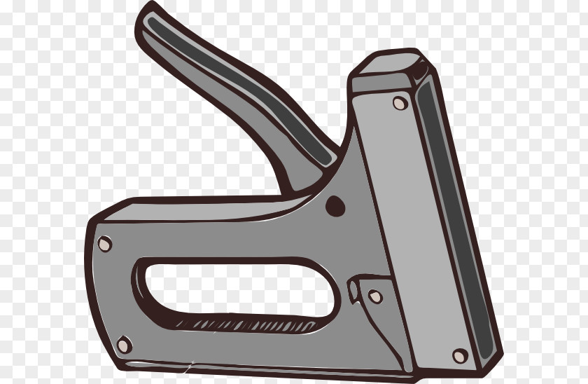 Office Stapler Cliparts Nail Gun Firearm Staple Clip Art PNG