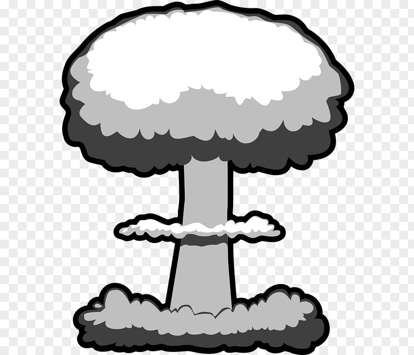 Powder Explosion Nuclear Weapon Mushroom Cloud Clip Art PNG
