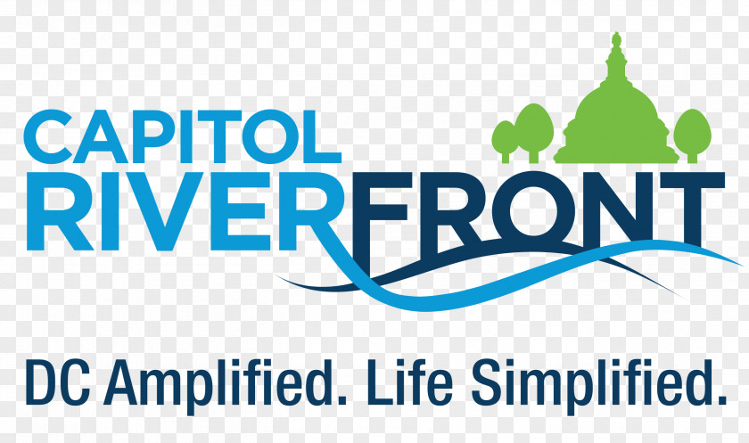 RIVERFRONT United States Capitol The Yards Anacostia River Folger Shakespeare Library Logo PNG